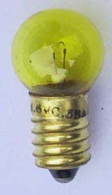 ampoule 6V 2.4w jaune