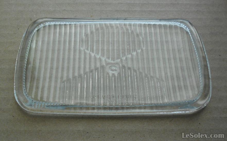 vitre de phare en verre peugeot rallye