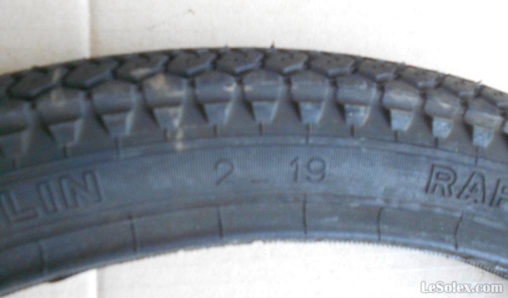 Pneu michelin rapido 2-19