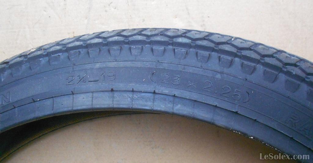 Pneu michelin 2.25-19 rapido